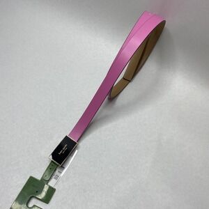 Kate‎ Spade Pink Leather Belt Women's Size M